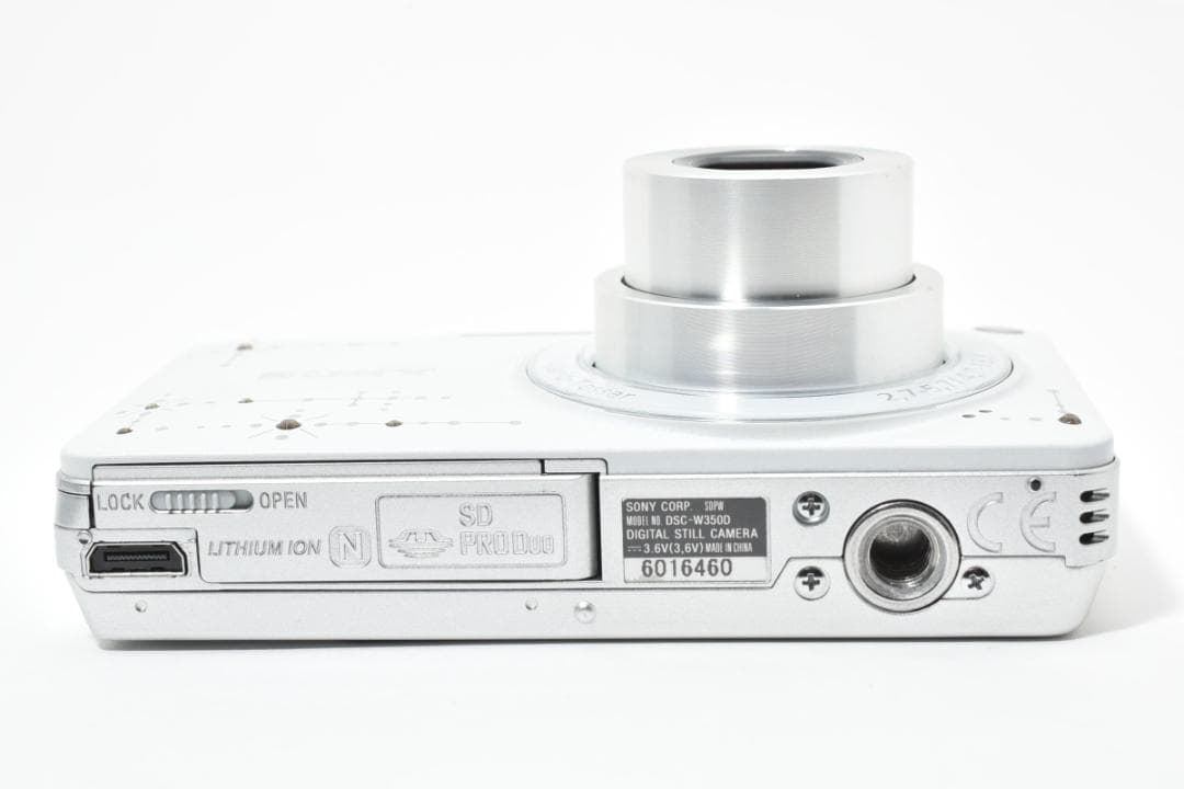 《 美品・希少カラー 》 ソニー Cyber-shot DSC-W350D
