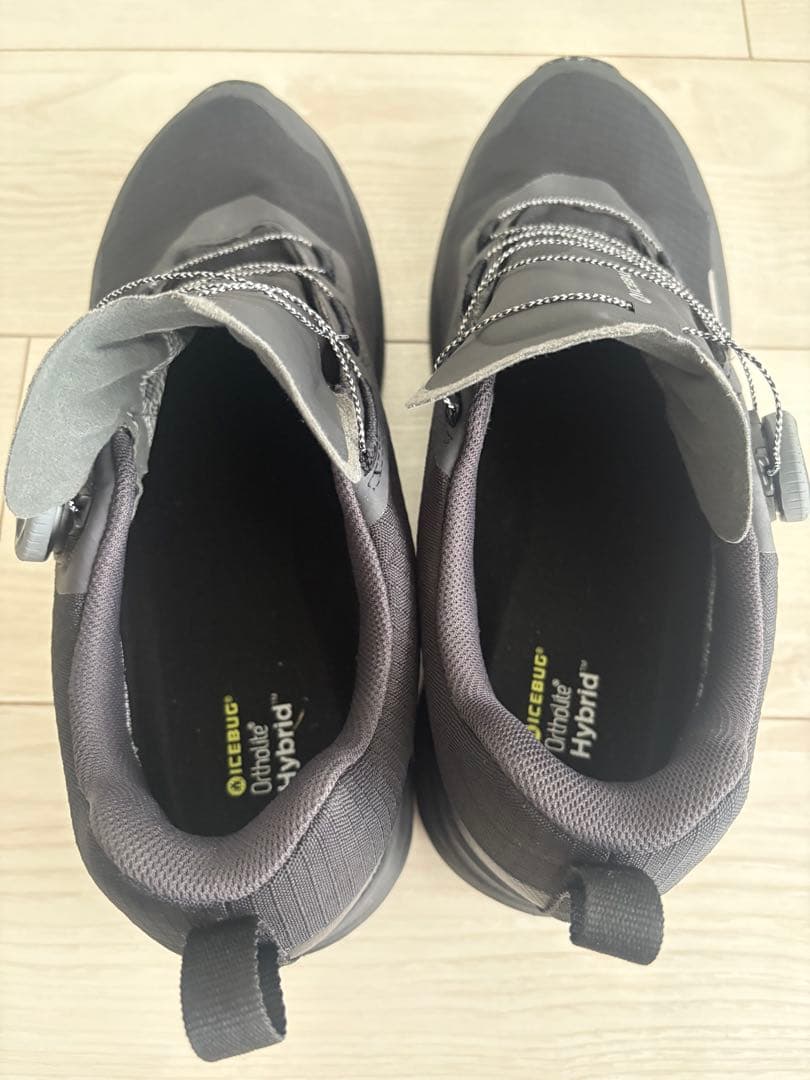 美品】ICEBUG BOA ブラック アウトドアシューズ 28cm - メルカリ