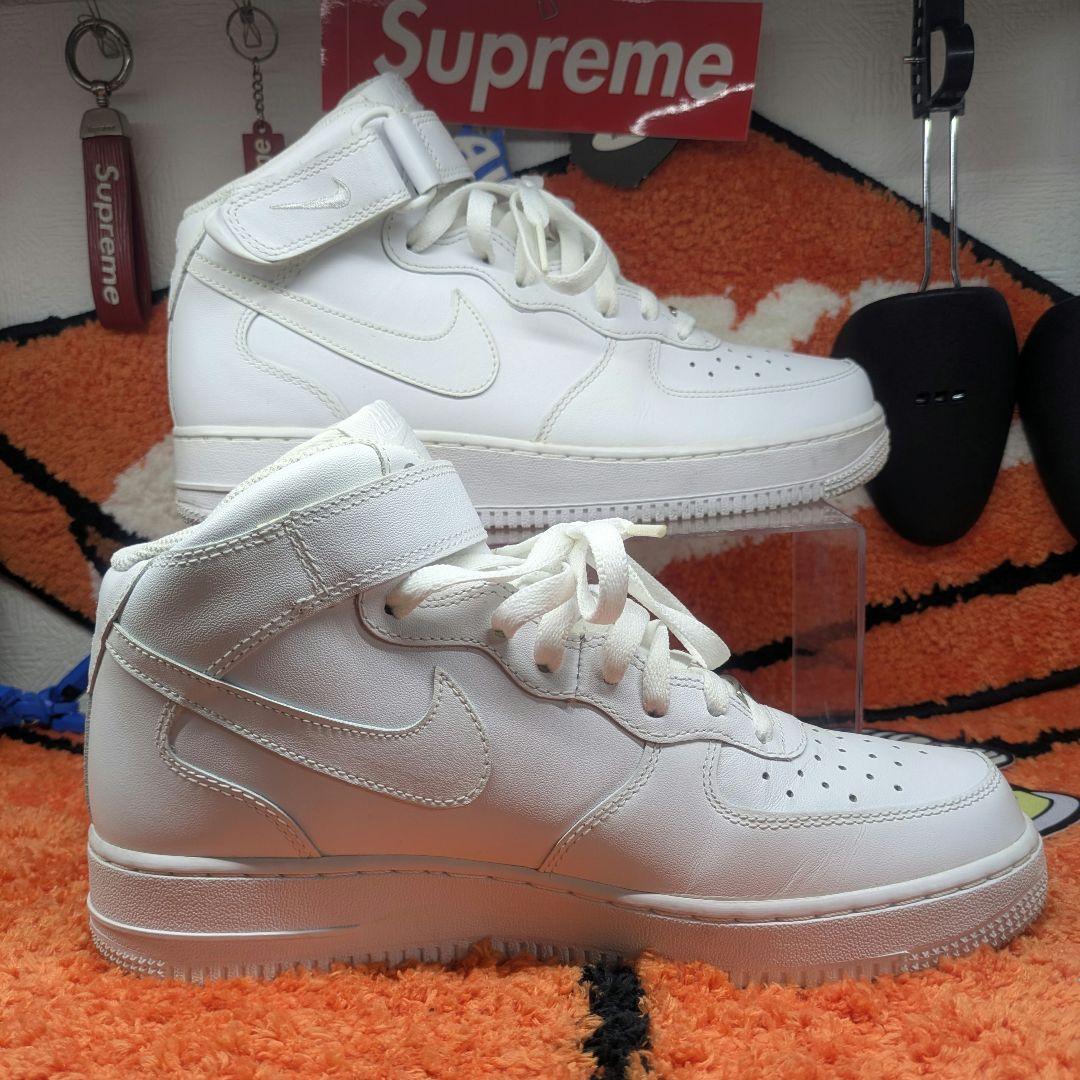 ナイキ エアフォース 1 ミッド 07 ホワイト 　26.5cm