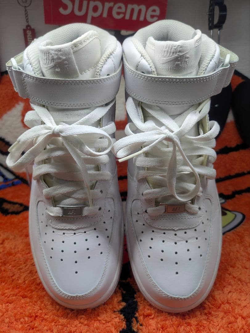 ナイキ エアフォース 1 ミッド 07 ホワイト 　26.5cm