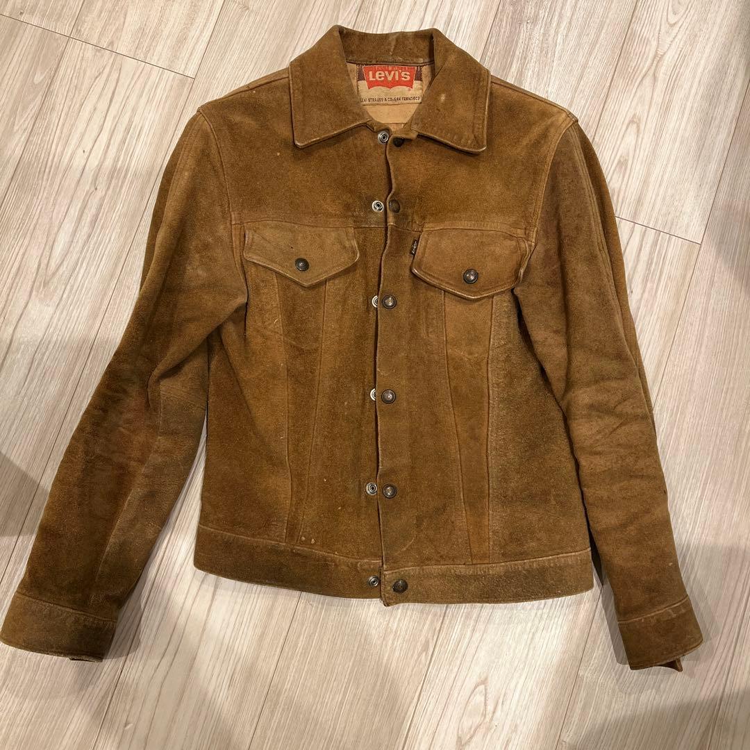 60's Levis 70505 bigE スエード 3rd - メルカリ