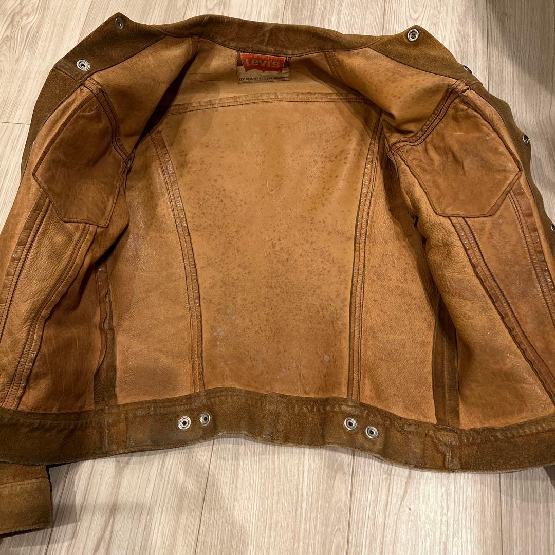 60's Levis 70505 bigE スエード 3rd - メルカリ