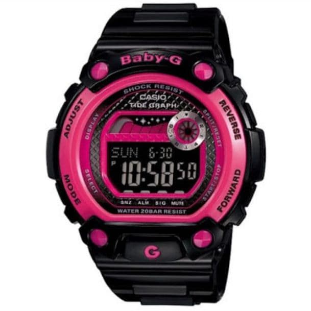 baby-G 黒ピンク - メルカリ