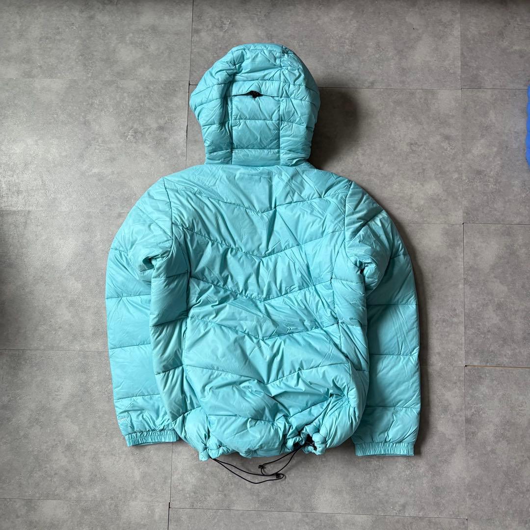 今期大注目❗️】columbia マウンテンパーカー パフダウン 水色 L