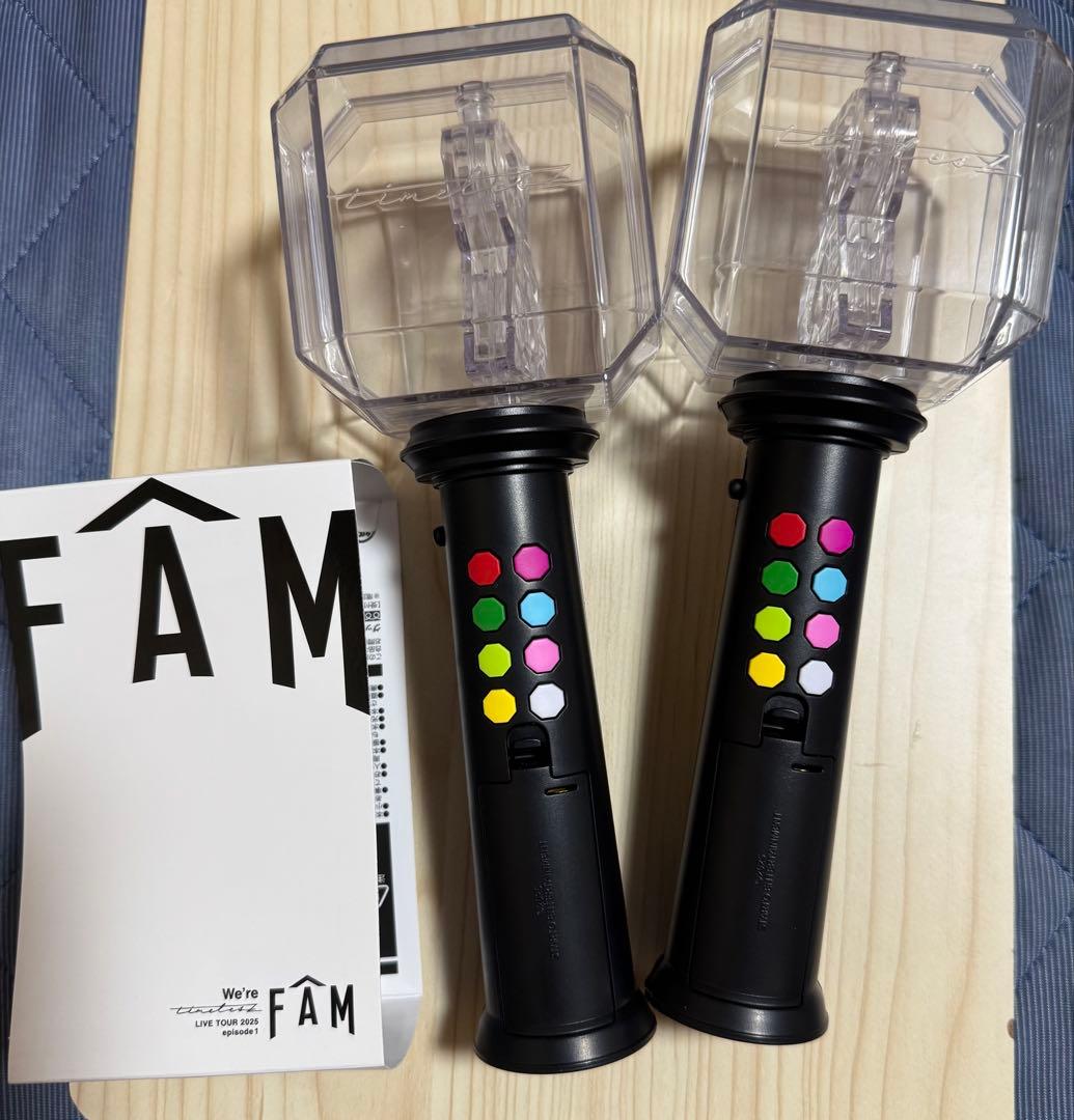 timelesz グッズ ペンライト2本セット - メルカリ