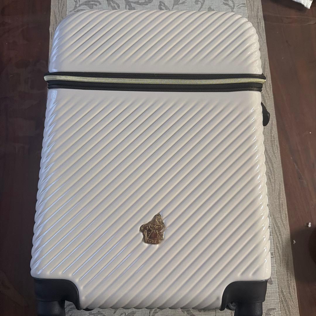 リトルミィ スーツケース S ホワイト WEIMALL（ウェイモール） スーツケース 軽量 Sサイズ 39L 1〜2泊