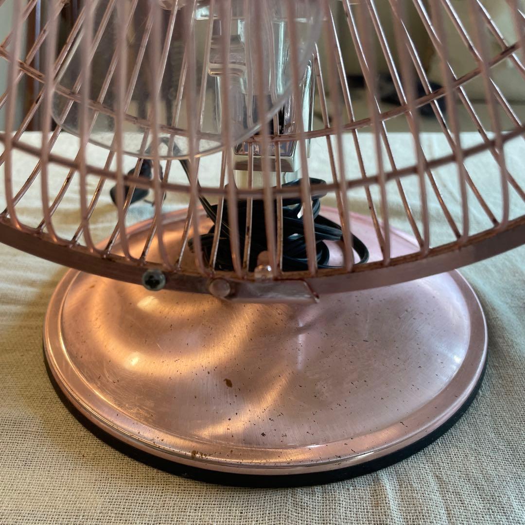 レトロ扇風機 家電 ドウシシャ メタル扇風機 EIM232 銅アンティーク