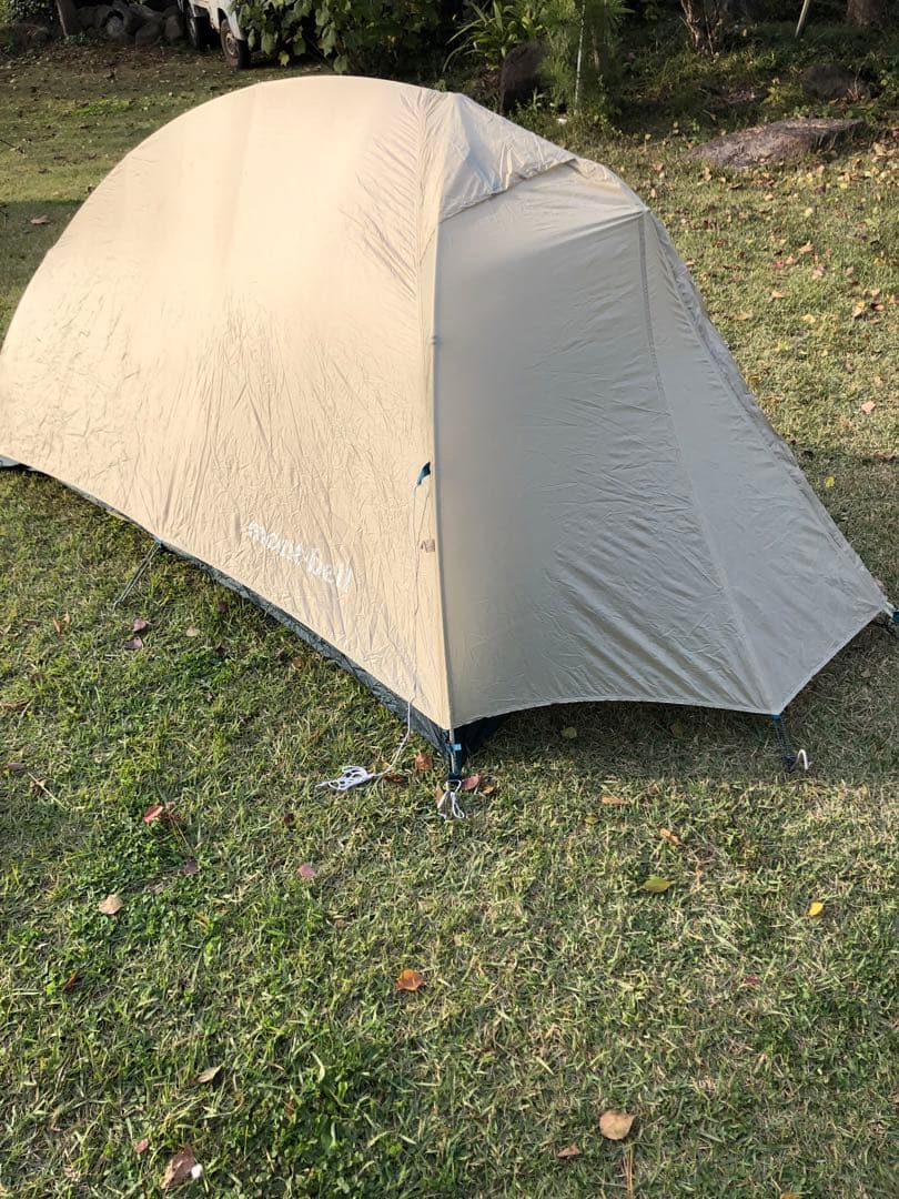 モンベル ムーンライトテント1型（新型） グラウンドシート付き