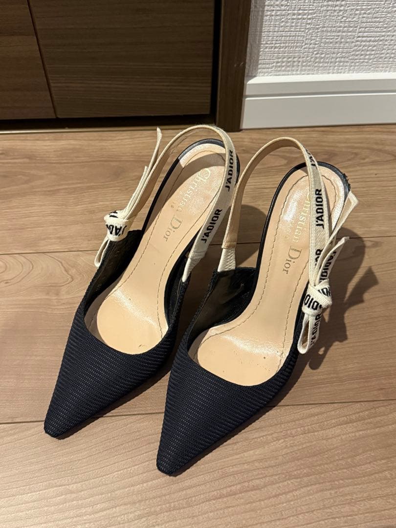 Christian Dior パンプス Christian Dior クリスチャン・ディオール パンプス ファブリック