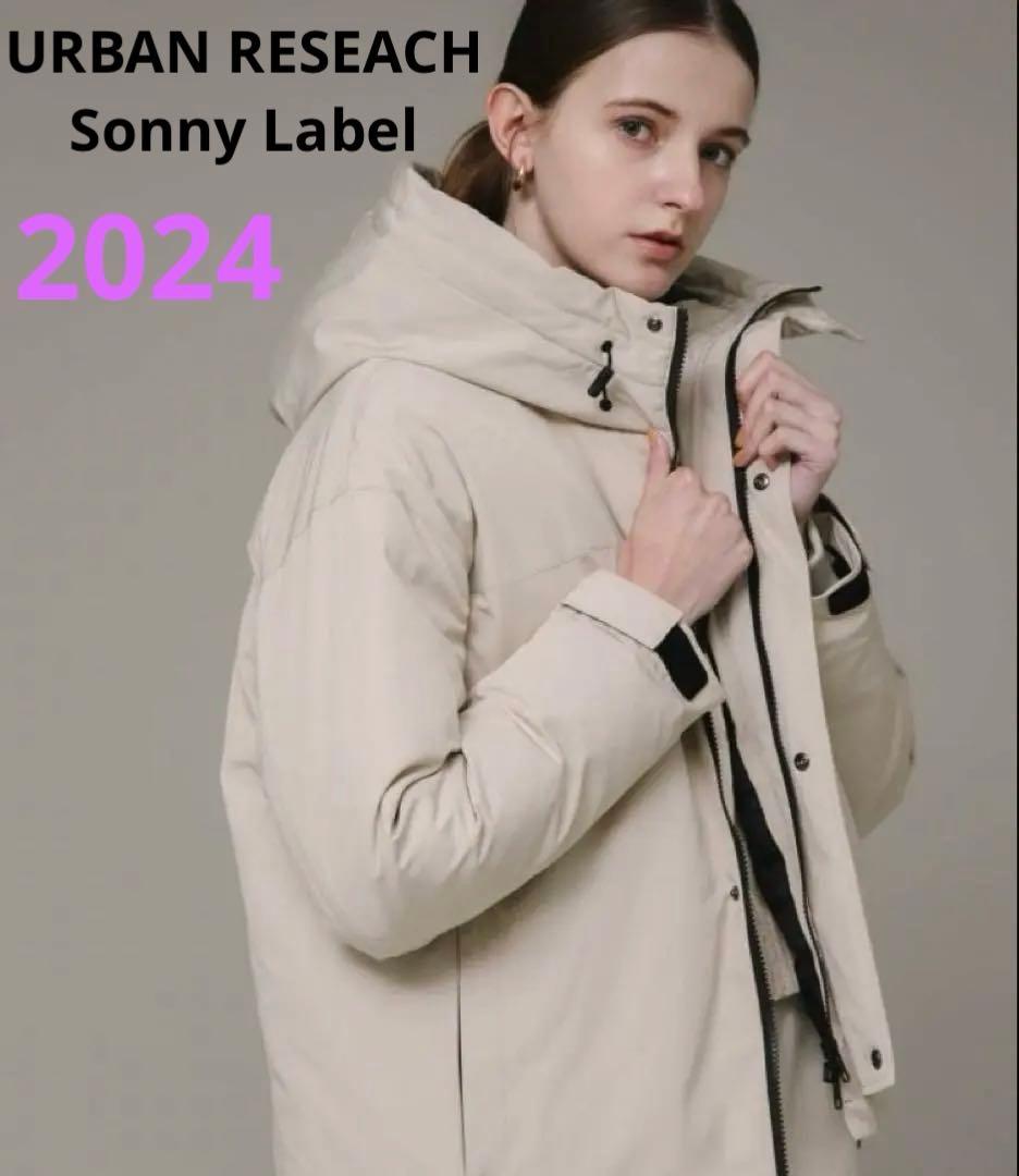 2024URBAN RESEARCH サニーレーベル フーディーダウンジャケット