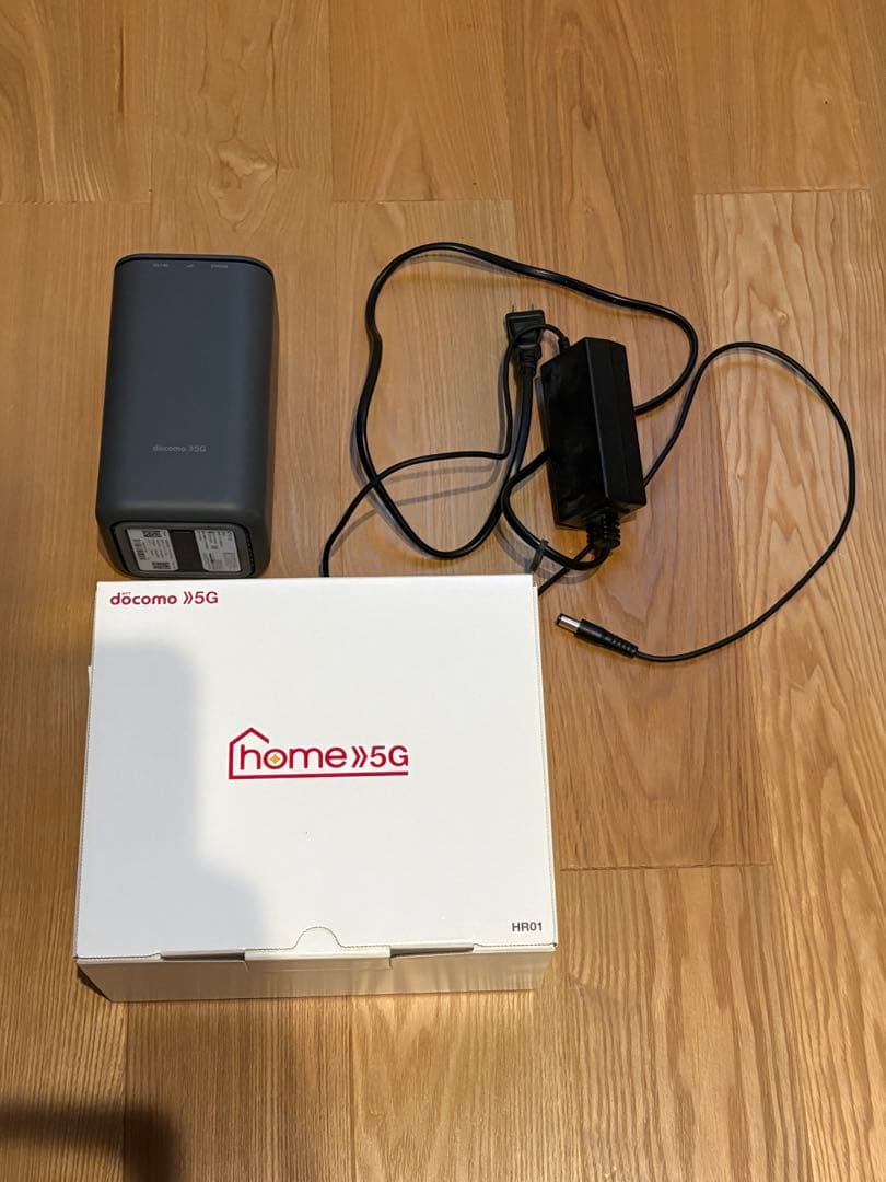 docomo home 5G ルーター 本体 HR01 - メルカリ