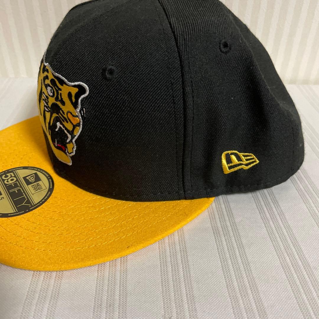 激レア 美品 ニューエラ NEW ERA 阪神タイガース 虎ロゴ刺繍 キャップ
