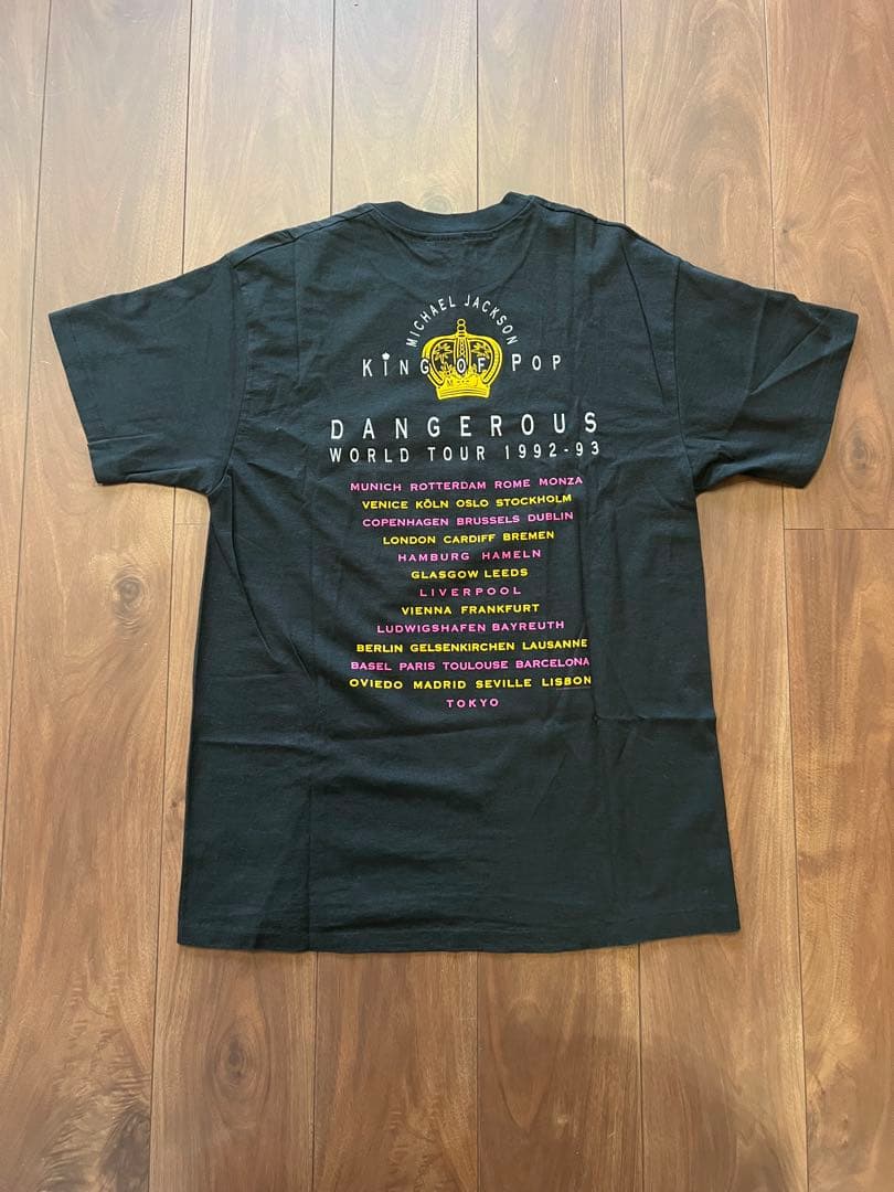 新品1992-1993 Michael JacksonデンジャラスツアーTシャツ