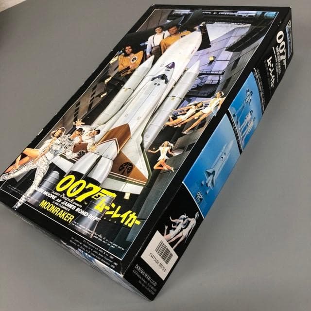 童友社1/288の007ムーンレイカー模型スペースシャトル、1/24フィギュア