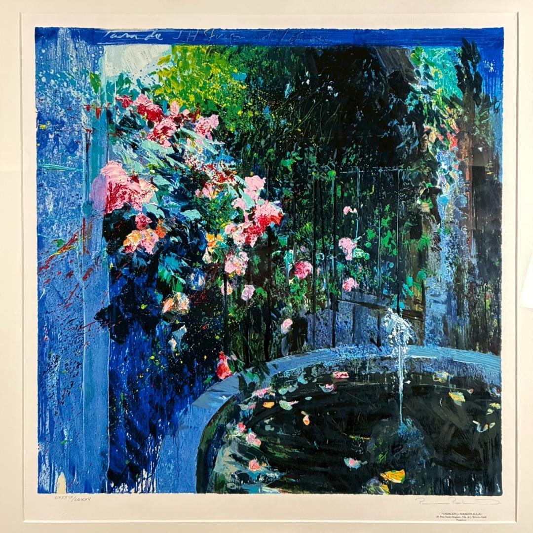 トレンツ・リャド「カサフラゴナール」シルクスクリーン 大作 遺族