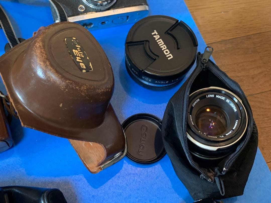 0707カメラ まとめ1 一眼レフ 二眼 キヤノン ミノルタ ペンタックス