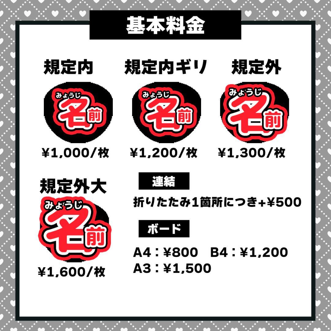 【お急ぎ代無料】【001】お名前 うちわ文字 ネームボード オーダー受付中②