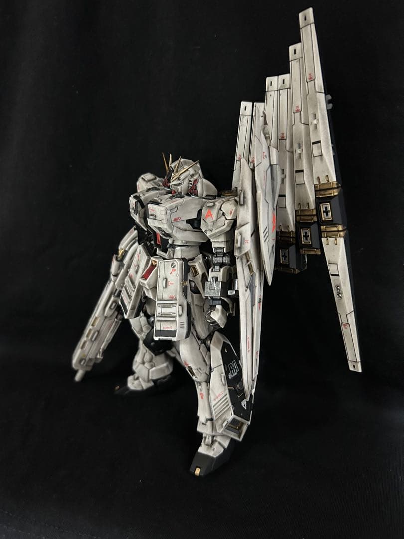 RGニューガンダムHWS塗装改造完成品