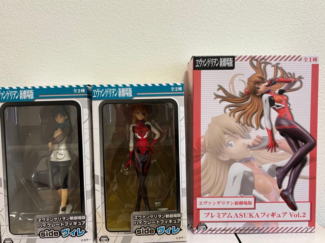 新品、未開封エヴァンゲリオンフィギュア　13体セット