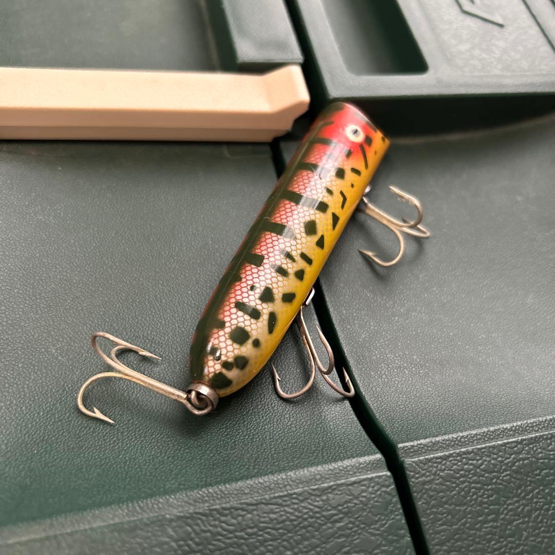 専用！ レアカラー！オールド ヘドン ラッキー13 14KCD 縦割れ