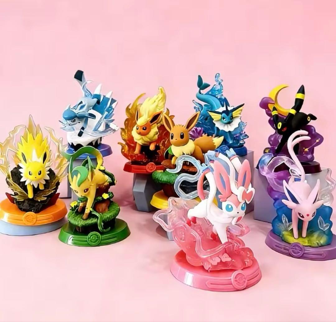 ポケモン フィギュア イーブイ ブイズ　9体セット