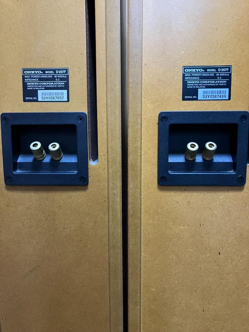 20日まで値下げ】ONKYO オンキョー D-207F ペア - メルカリ