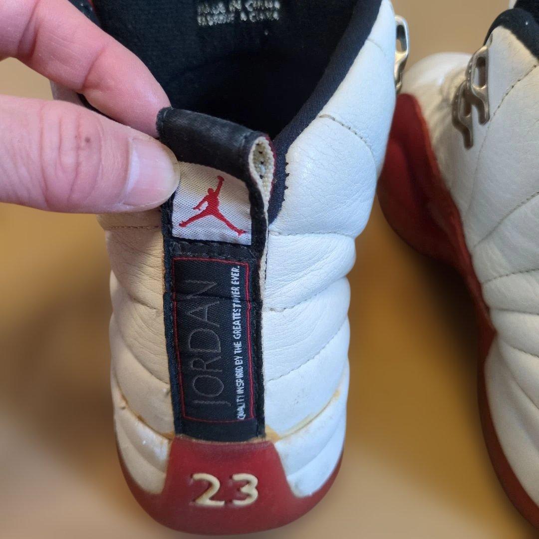 エア・ジョーダン 12　白/赤　26.0cm