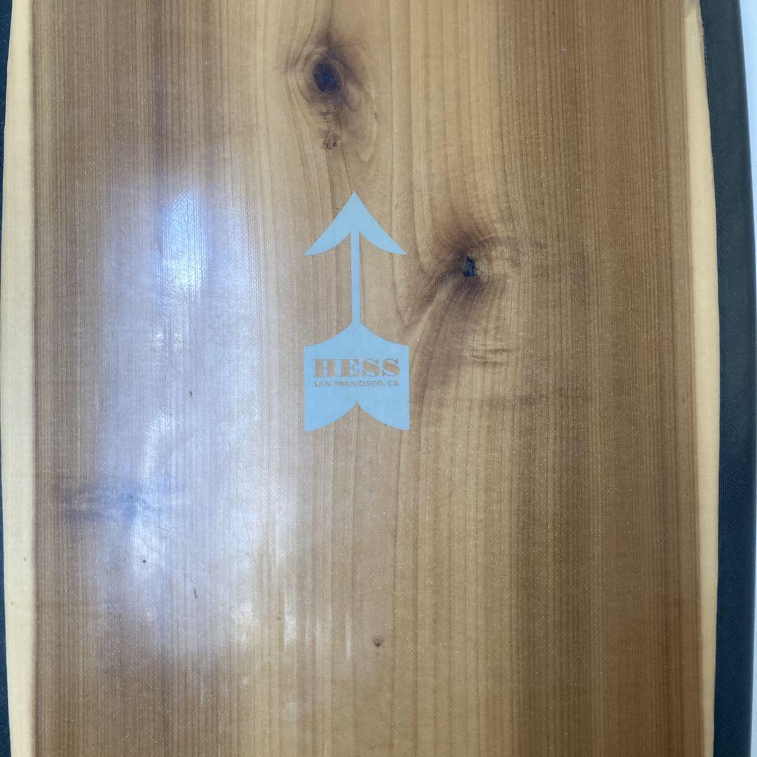 手渡可】ヘスサーフボードスナッグルパウ5.6x21'x 2.625 フィン付き