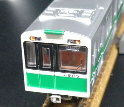 大阪地下鉄　20系更新車　中央線　鉄道コレクション　Nゲージ化　ライト点灯化済