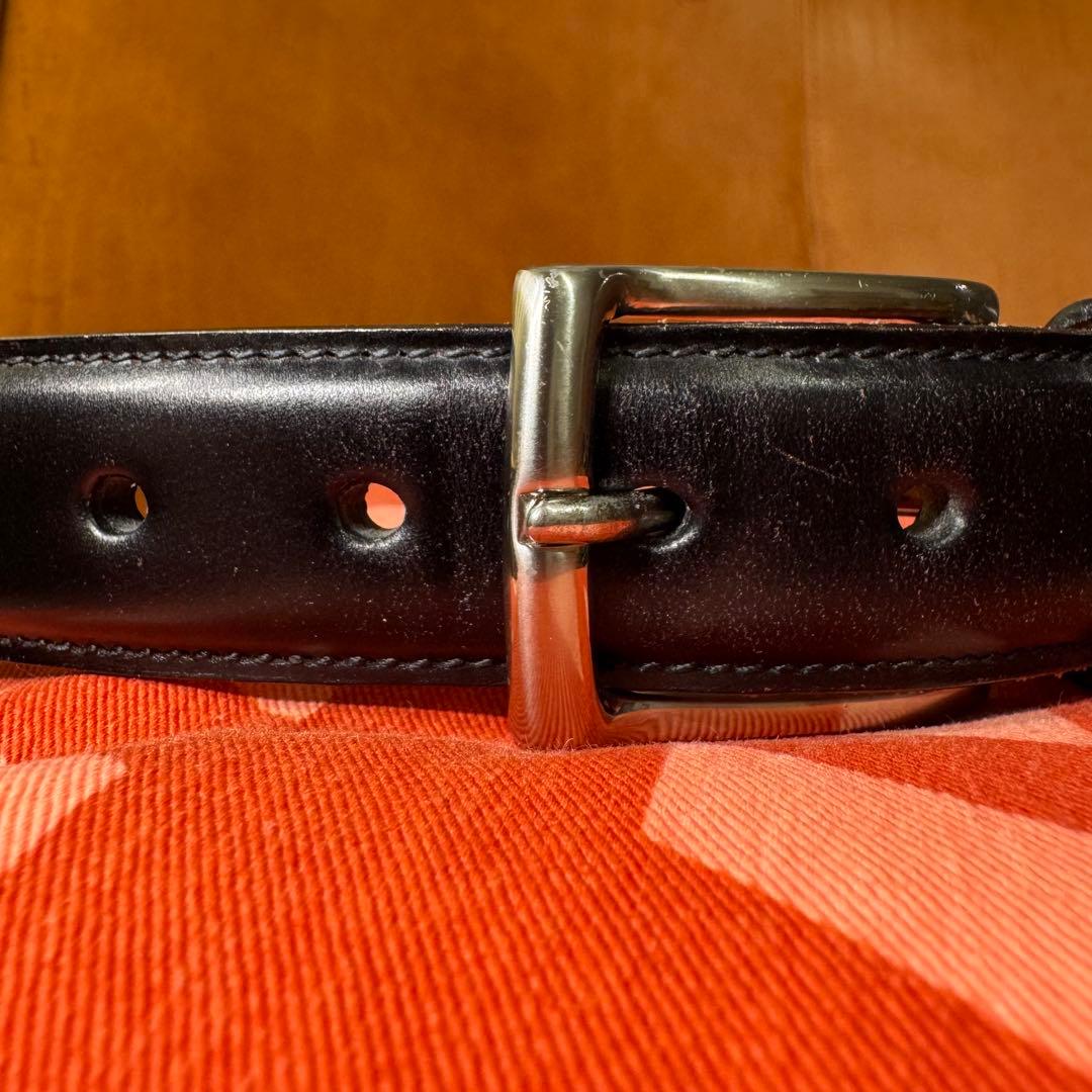 【最終値下げ】K.T.LEWISTON コードバンベルト 黒 ラコタハウス