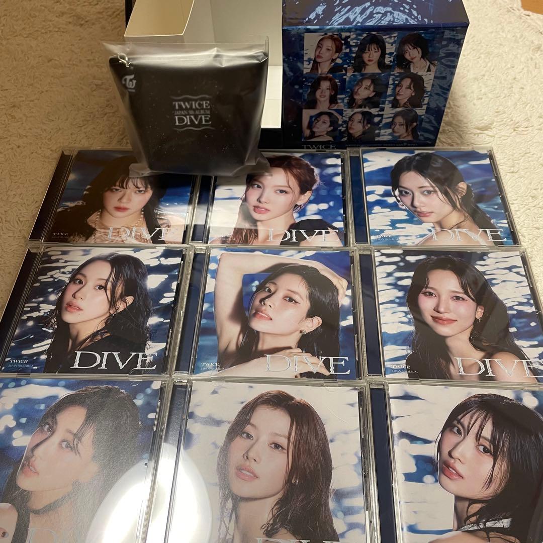 希少 TWICE DIVE 7th Anniversary コレクションボックス - メルカリ