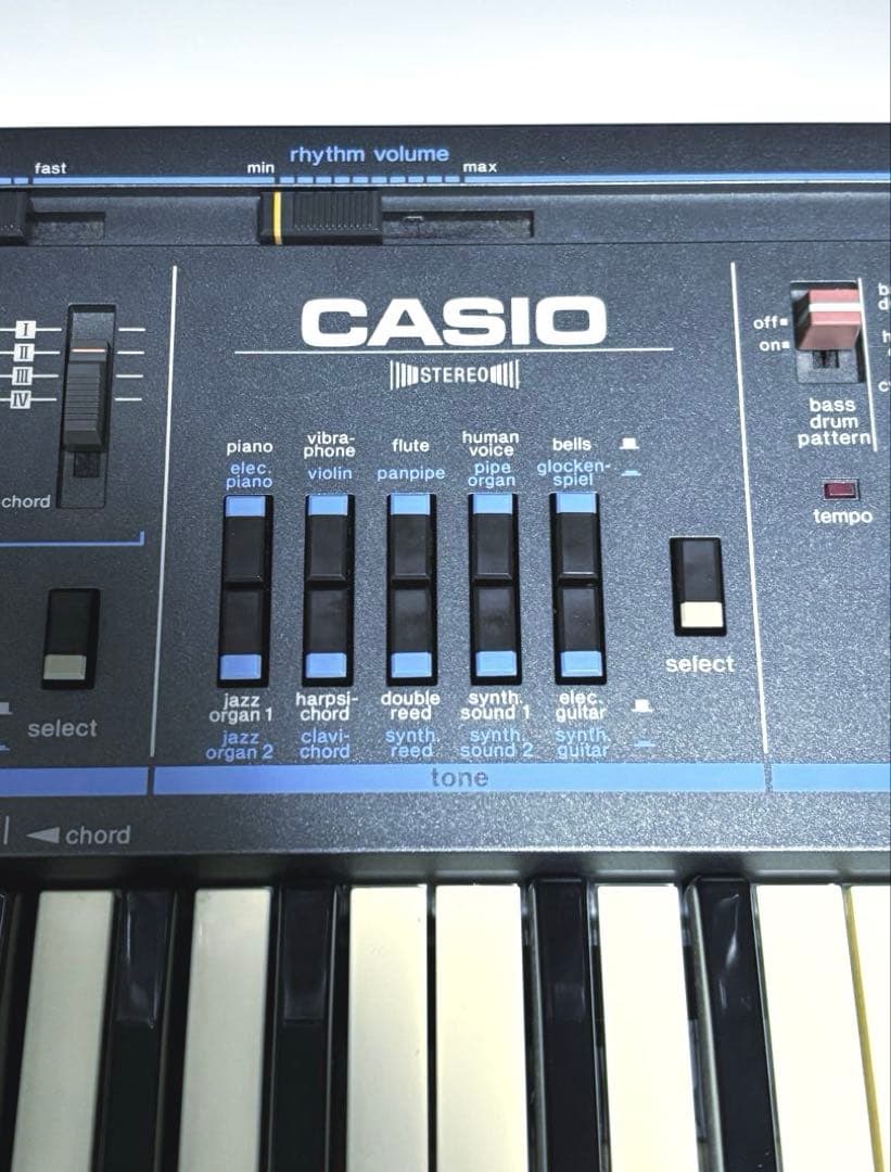 た*ま様 Casio MT-500☆リズムマシン付きシンセサイザー☆日本製☆レト