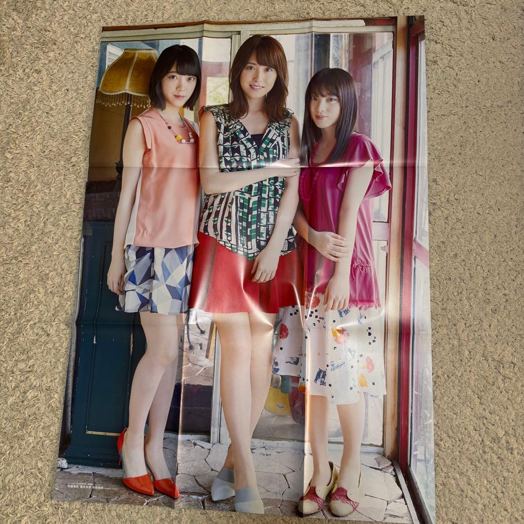 B.L.T 乃木坂46 与田祐希 衛藤美彩 堀未央奈 直筆サイン入りチェキ