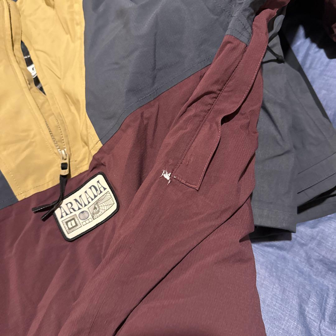 1月SALE】ARMADA アノラックジャケット・ビブパンツセット M