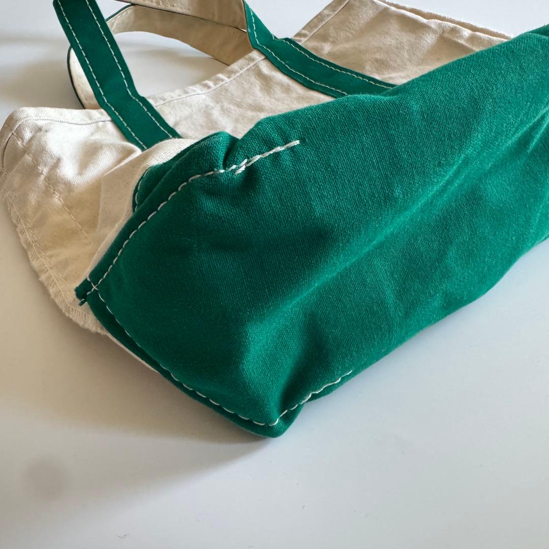 80s L.L.Bean トートスモールS スモール グリーン