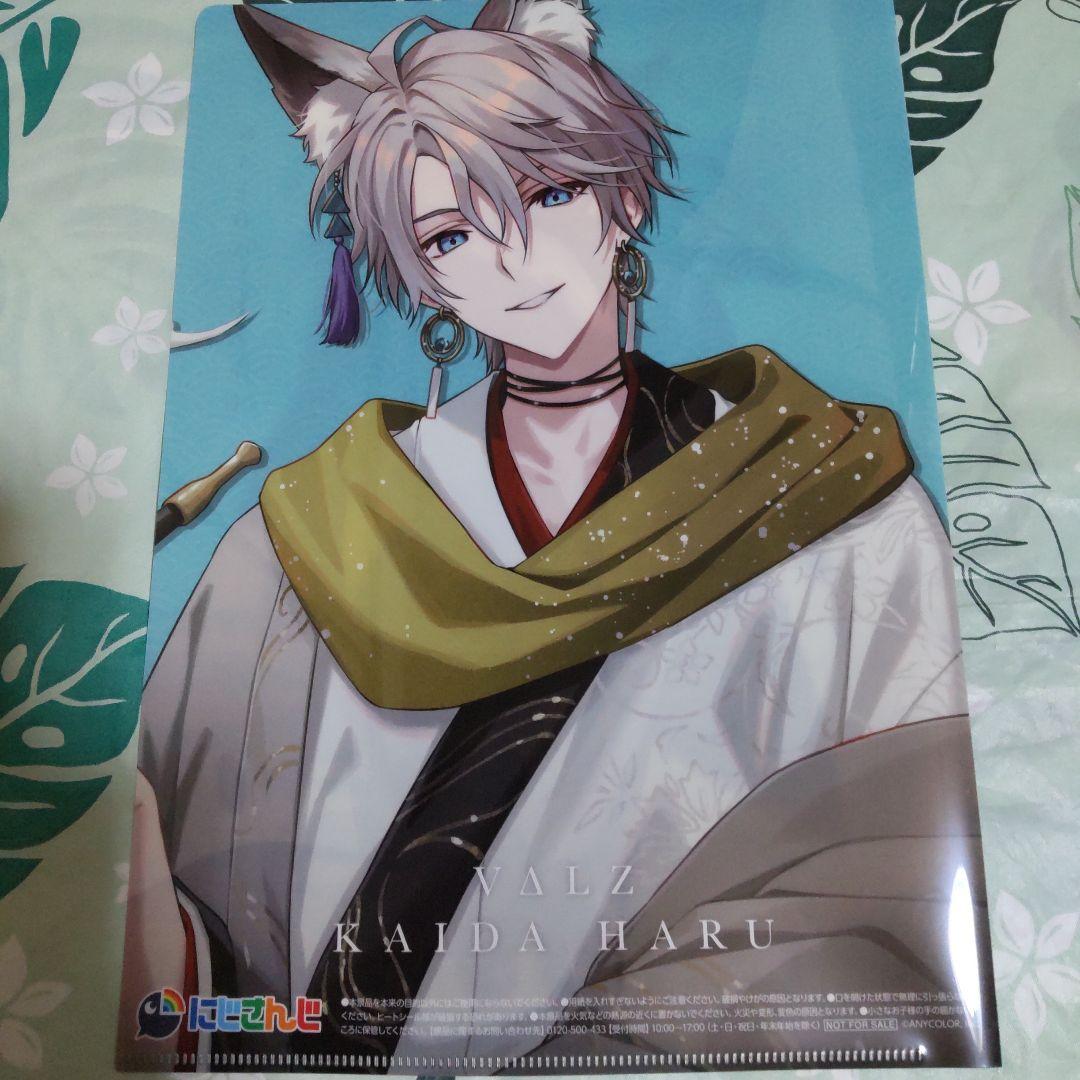 ローソン コラボ にじさんじ クリアファイル 甲斐田 晴 ( 妖 ) 1枚