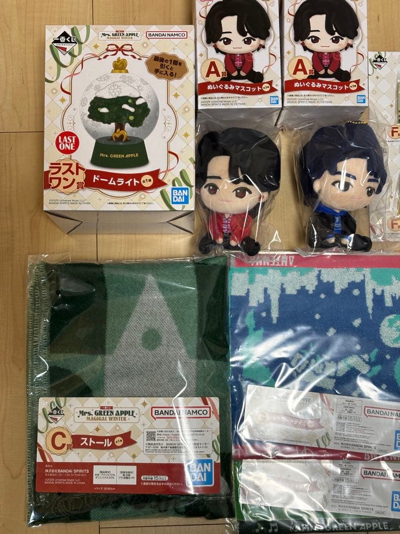 一番くじ　Mrs. GREEN APPLE MAGICAL WINTER