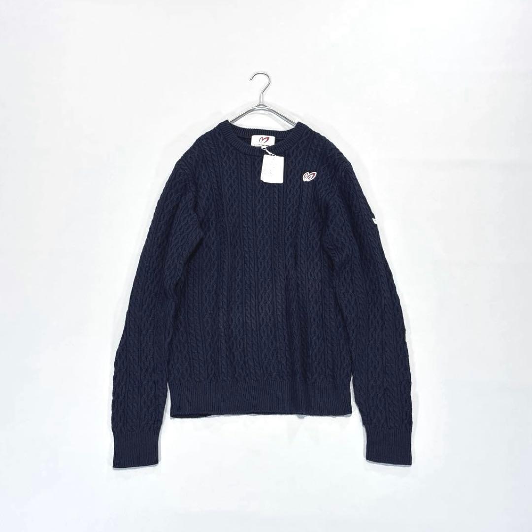 未使用❗️マスターバニーエディション 6 カシミヤ混 ケーブルニット