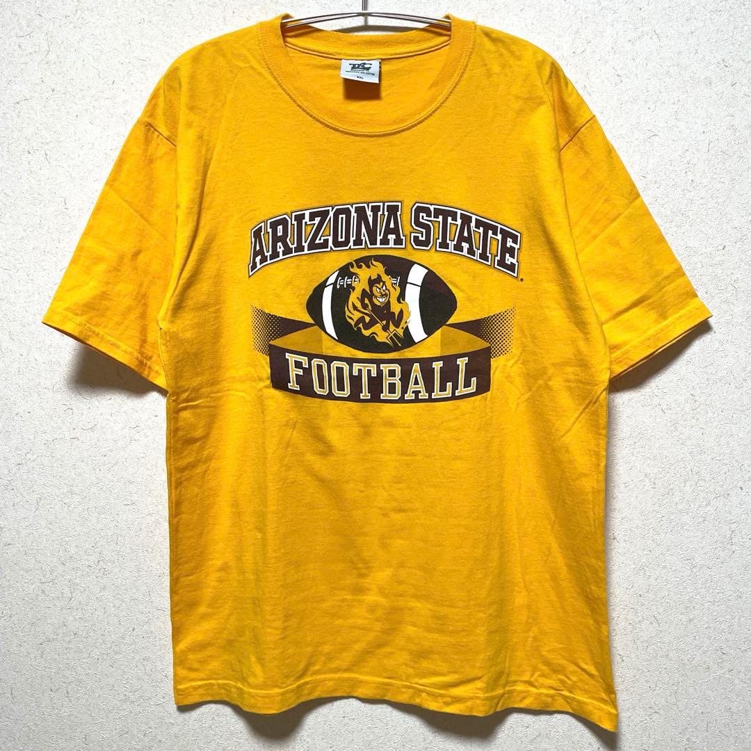 ASU Sun Devilsアリゾナ大学 Tシャツ アメフト カレッジ US古着 - メルカリ