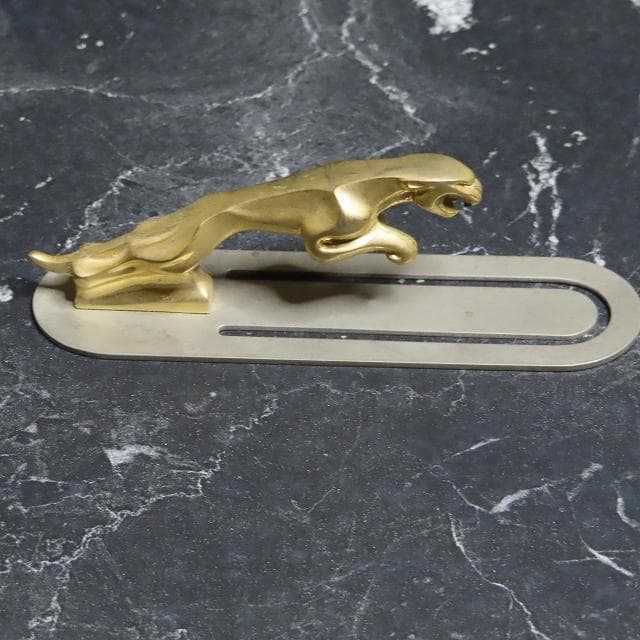 ジャガーJaguarペーパーウェイト置小物雑貨インテリアアンティークヴィンテージ