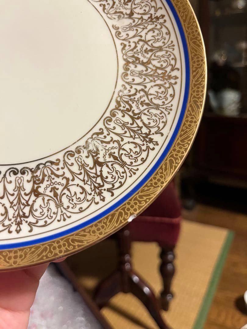 ドイツ製 SELTMANN WEIDEN 陶磁器 金彩 カップソーサー トリオ