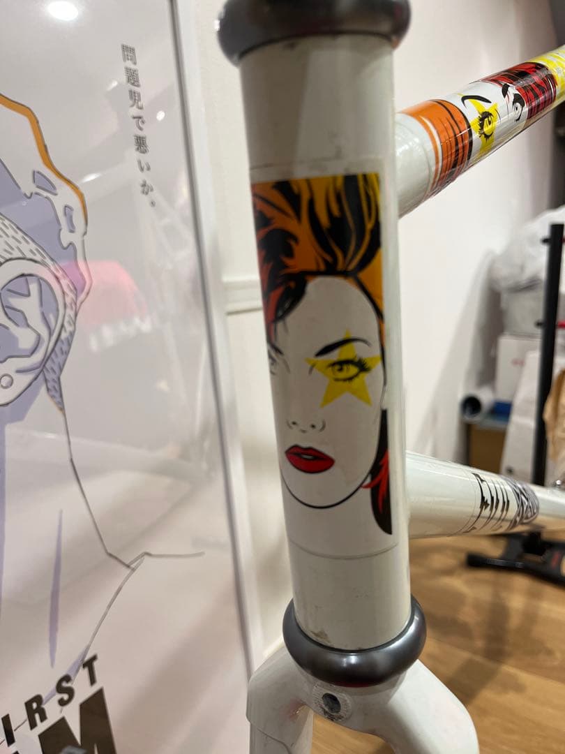 EVIL BIKES RESIDENT クロモリピストフレームのみ - メルカリ