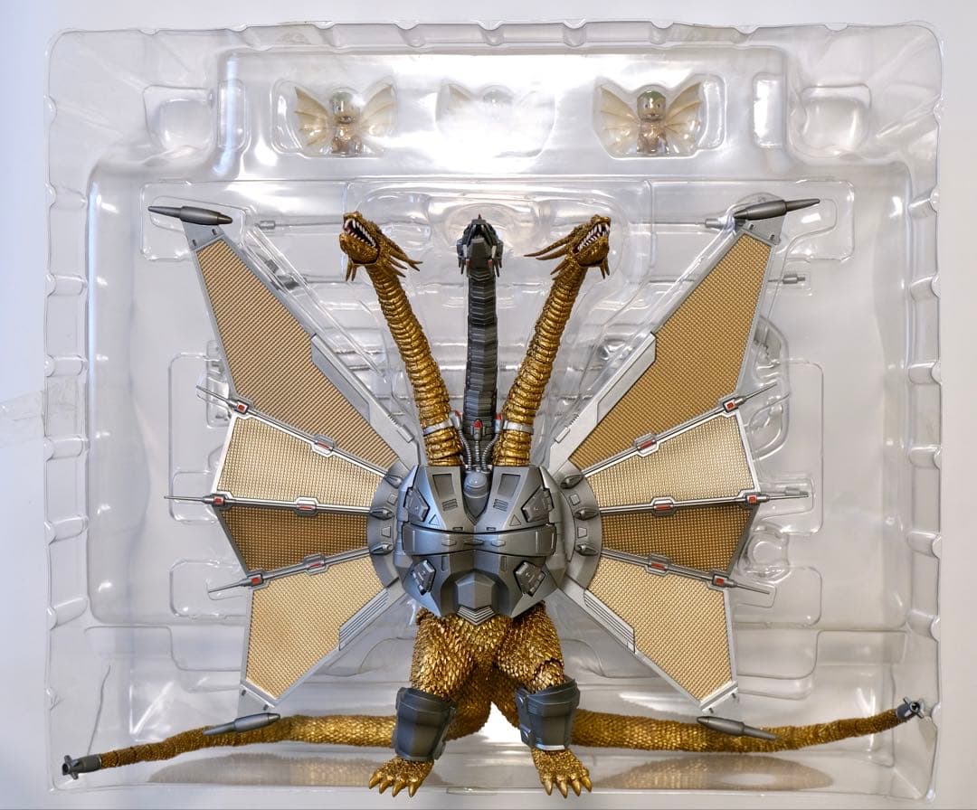 S.H.モンスターアーツ　メカキングギドラ(おまけ付き) S.H.MonsterArts メカキングギドラ 新宿決戦 Special Set | フィギュア