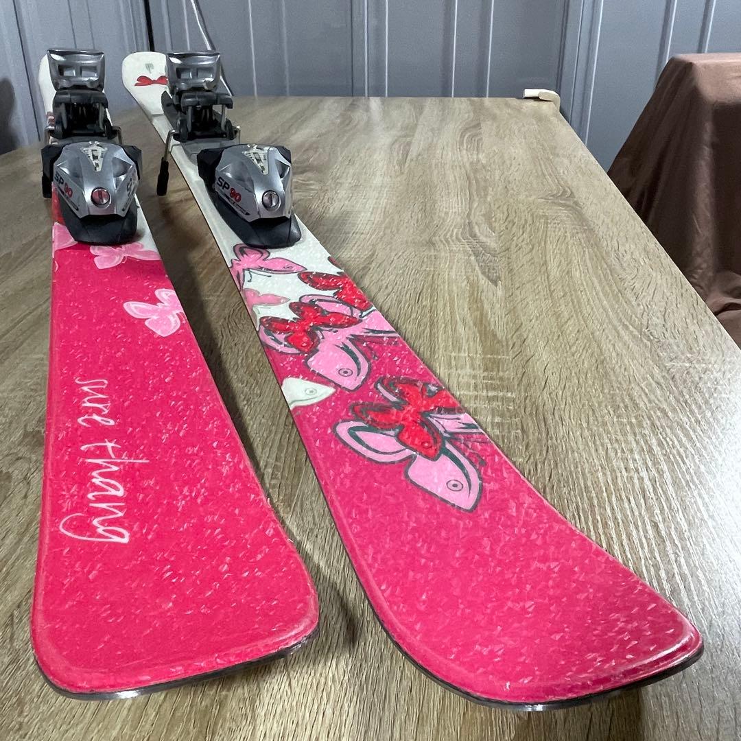 HEAD135cm SALOMON22/23.5cmストック付きスキーセット‼︎ - メルカリ