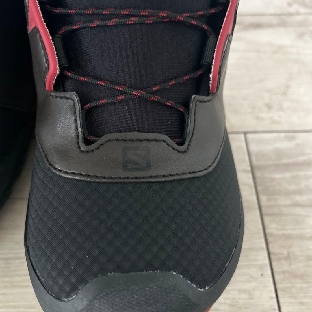 Salomon スノーボードブーツ ブラック/レッド 25.5cm