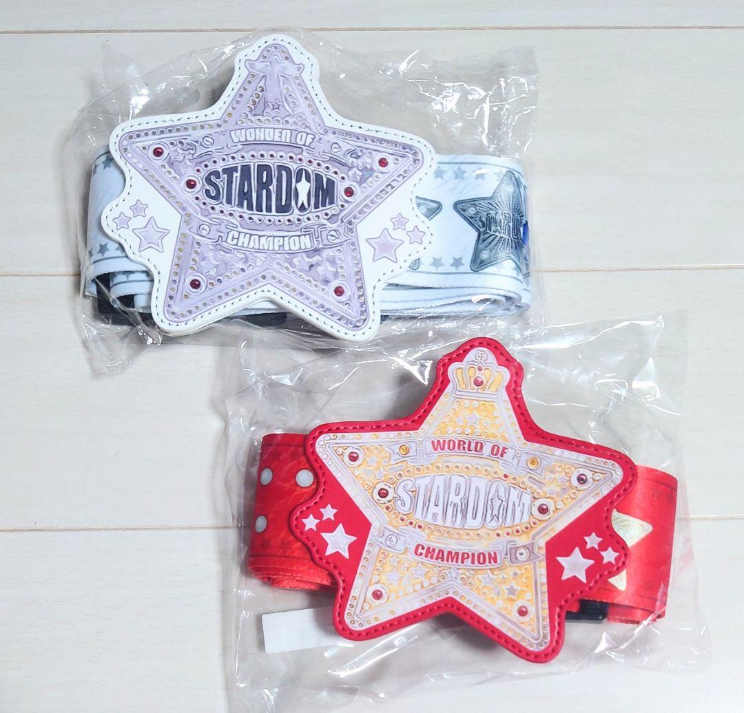 た*ん様 【新品未開封】STARDOMの赤＆白の2冠ベルト(スーツケース