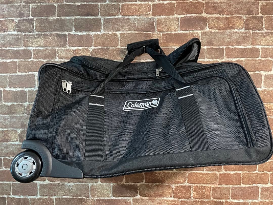 極美品）コールマン] 3way ボストンバッグ ボストンキャリーバッグ 大容量 Coleman（コールマン） ボストンキャリーバッグ 77リットル 大容量 2輪