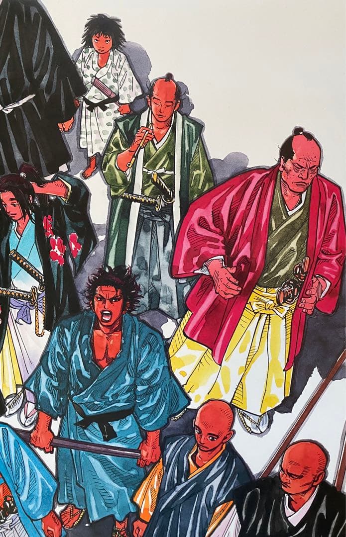 額装品】【1点のみ】バガボンド 井上雄彦 ポスター大ver Bの通販はau