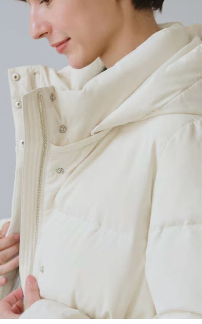 たい焼き君さま専用 ROPE'PICNIC ロペピクニック ショートダウン白 M