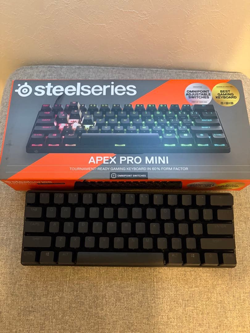 キーボード steelseries APEX PRO MINI Amazon.co.jp: SteelSeries ゲーミングキーボード ミニサイズ Apex Pro